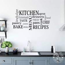 Buy Kitchen Wall Decal Kitchen Decor
