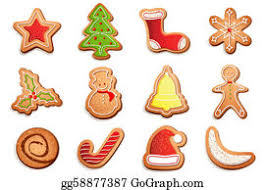 Christmas clip art christmas cookies clipart holiday Christmas Cookies Clip Art Royalty Free Gograph
