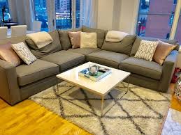 decorating a gray sectional living room