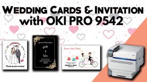 wedding invitation cards printer you