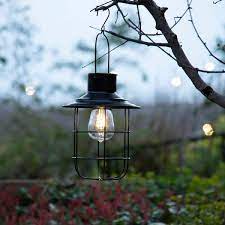 Solar Powered Outdoor Hanging Lantern