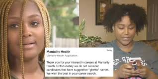Black Women Denied Jobs At Mantality Health For Having