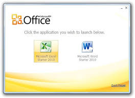 Office Starter 2010 Private Beta With