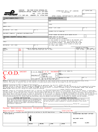 Bill Of Lading Form 6 Free Templates In Pdf Word Excel