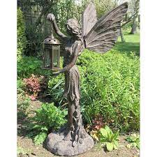large fairy garden garden statues