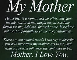 Birthday Quotes For Mothers Who Have Passed Away | Cute Love Quotes via Relatably.com