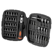 A wide variety of black decker tools set options are available to you, such as color, material, and certification. Black Decker A7039 Screwdriver Bit Set 45 Piece Electromall