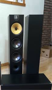 used b w 683 s2 floorstanding speakers
