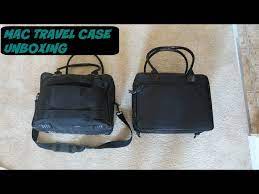 mac travel case whats inside unboxing