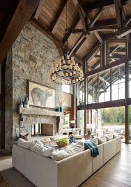 rustic living room designs for a ranch