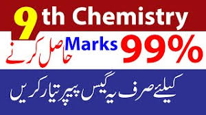 9th class chemistry guess paper 2021