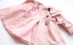 Buy Baby Girl Trench Coat Pink