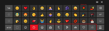 enable and use emoji on windows 10