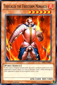 Check spelling or type a new query. Thestalos The Firestorm Monarch Yugipedia Yu Gi Oh Wiki