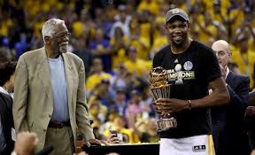 Bill russell in his first nba championship against the st. Warriors Durant Named Most Valuable Player Of Nba Finals Arab News