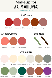 makeup colors for autumns teal