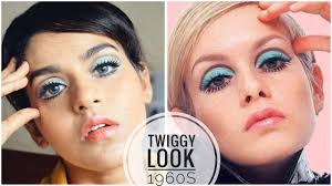 twiggy makeup mod makeup look
