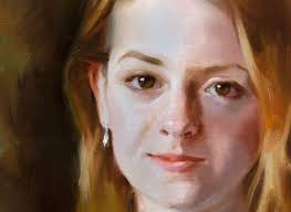 details in portrait painting try to