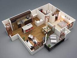 3d House Plan 18 Pinoy House Plans