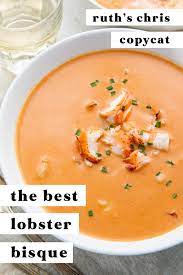 the best lobster bisque ruth s chris