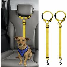 Car Dog Seat Belts 2 Pack Car Headrest