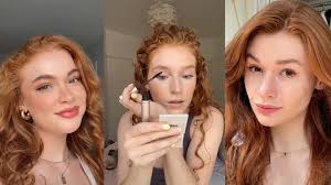 8 everyday redhead makeup routines on