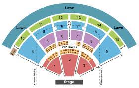pnc pavilion seating chart rows