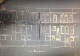 Original Brooklyn Row House Blueprints