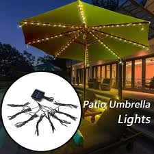 72led Patio Umbrella Lights Waterproof