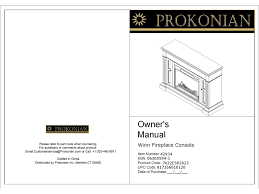 Prokonian 42934 Owner S Manual Pdf