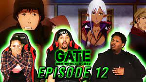 Stopping a Dragon! Gate Episode 12 Anime Reaction | Gate Jieitai Kanochi  Nite Kaku Tatakaeri - YouTube