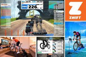 virtual worlds of training and racing
