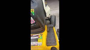 Disconnect the ignition coil wire by bending down the small metal tab then pull the wire out. Cub Cadet Ltx1040 Safety Switches Youtube