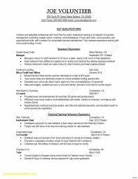 Resume Sample Project Manager New Project Management Resumes Elegant