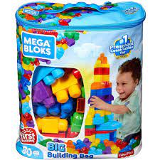 Có sẵn]Đồ chơi lắp ráp Mega bloks- 80 miếng dành cho bé trai[chính hãng]