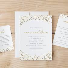 Wedding Invitation Template Download Gold Dots Word Or Pages Mac