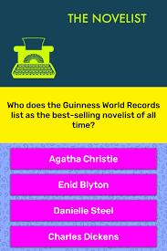 In order to be able to play this trivia quiz, you need to have an account. Who Does The Guinness World Records Trivia Questions Quizzclub