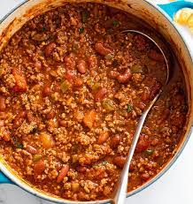 Homemade Chilli Recipe With Beans gambar png