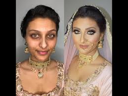 south asian bridal makeup start to