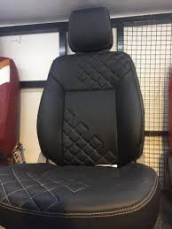 Black Pu Leather Seat Cover Swift Vdi