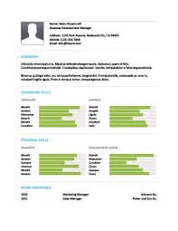 17 Infographic Resume Templates Free Download Hloom