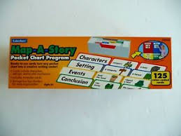 Details About Lakeshore Map A Story Pocket Chart Program Gg542 Creative Writing Ages 6