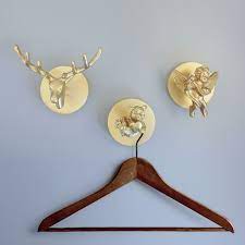 Animal Wall Hooks Solid Brass Hooks