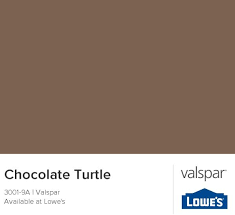 Valspar Chocolate Turtle Valspar