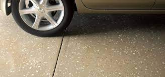 how to stain concrete garage floors