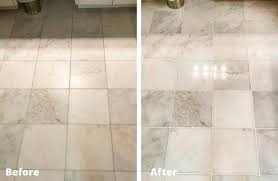 how we refinished our tile floors with