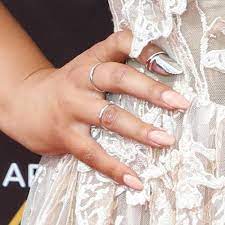 bethany mota beige nails steal her style
