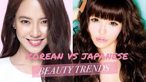 korean vs anese beauty trends