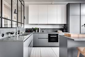 This wallpaper was upload at july 29, 2019 awesome small kitchen design grey 23 on interior design for home remodeling with small. Modern Grey Kitchen Cabinets Hmdcrtn