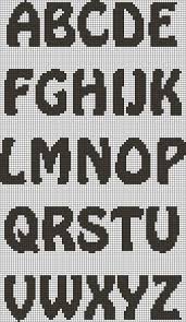 Alphabet Knitting Using Letter Charts Creativity Strikes